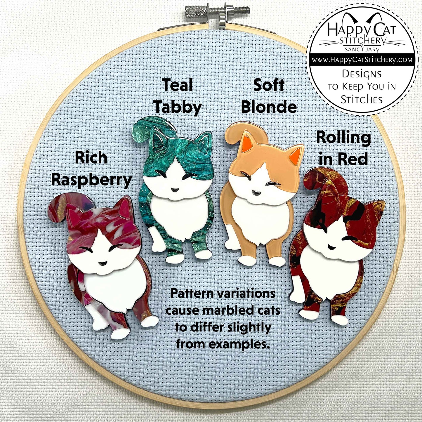 Cat Needle Minder - Magnetic Needle Holder